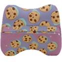 Cookies Chocolate Chips Chocolate Cookies Sweets Velour Head Support Cushion View2