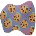 Cookies Chocolate Chips Chocolate Cookies Sweets Velour Head Support Cushion View4