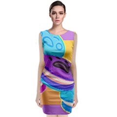Cookies Chocolate Cookies Sweets Snacks Baked Goods Food Classic Sleeveless Midi Dress