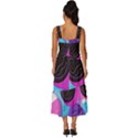 Cookies Chocolate Cookies Sweets Snacks Baked Goods Square Neckline Tiered Midi Dress View4