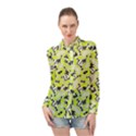 Background Pattern Graphic Beautiful Wallpaper Art Long Sleeve Chiffon Shirt View1