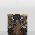 Peacock Plumage Bird Decorative Pattern Graceful Full Print Rope Handle Tote (Large) View1