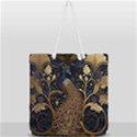 Peacock Plumage Bird Decorative Pattern Graceful Full Print Rope Handle Tote (Large) View2