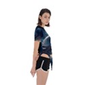 Ai Generated Swirl Space Design Fractal Light Asymmetrical Short Sleeve Sports Tee View3