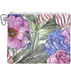 Garden Of Flowers Canvas Cosmetic Bag (xxxl) by GardenOfOphir