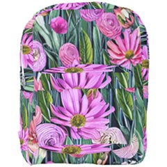 Floral Watercolor Full Print Backpack by GardenOfOphir