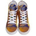 Nature Sunset Men s Hi-Top Skate Sneakers View1
