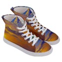 Nature Sunset Men s Hi-Top Skate Sneakers View3