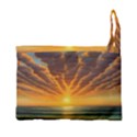 Waves At Sunset Premium Foldable Grocery Recycle Bag View3