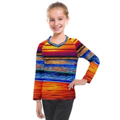 Island Dreams Kids  Long Mesh Tee