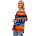 Island Dreams Off Shoulder Chiffon Pocket Shirt View2