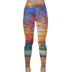 Summer Sunset Classic Yoga Leggings
