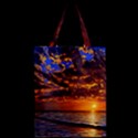Orange Sunburst Zipper Classic Tote Bag View2