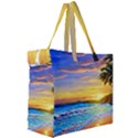 Sunrise At The Beach Canvas Travel Bag View3