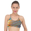 Modern Sunset Over The Ocean Basic Training Sports Bra View1