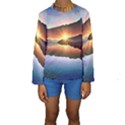 Majestic Lake Kids  Long Sleeve Swimwear View1