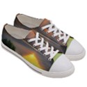 Benevolent Lake Men s Low Top Canvas Sneakers View3