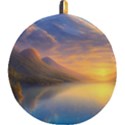 Benevolent Sunset Round Trivet View1