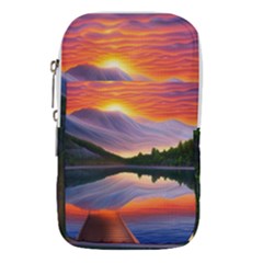 Flaming Sunset Waist Pouch (large)