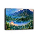 Stunning Sunset By The Lake Mini Canvas 7  x 5  (Stretched) View1