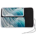 Pastel Blue Ocean Waves Iii Pen Storage Case (L) View2