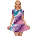 Summer Waves In Pink Ii Women s Sports Wear Set View1