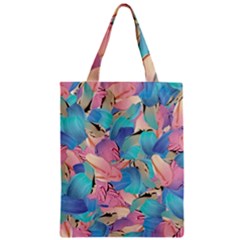 Painting Watercolor Abstract Design Artistic Ink Zipper Classic Tote Bag