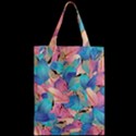 Painting Watercolor Abstract Design Artistic Ink Zipper Classic Tote Bag View2