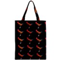 Background Pattern Chicken Fowl Cockerel Livestock Zipper Classic Tote Bag View1