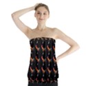 Background Pattern Chicken Fowl Cockerel Livestock Strapless Top View1