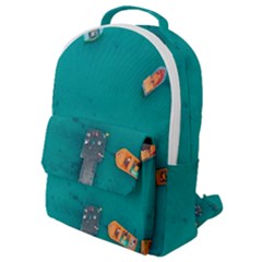Dock Flap Pocket Backpack (small) by artworkshop
