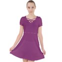 Glistening Grape Purple	 - 	Caught in a Web Dress View1