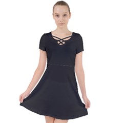 Eerie Black	 - 	caught In A Web Dress
