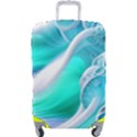 Pastel Simple Wave Luggage Cover (Large) View1