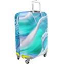 Pastel Simple Wave Luggage Cover (Large) View2
