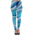 Sea Of Blue Lightweight Velour Leggings View1