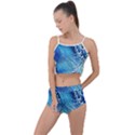 Wave Beach Iii Summer Cropped Co-Ord Set View1