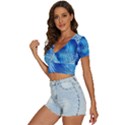 Wave Beach Iii V-Neck Crop Top View2