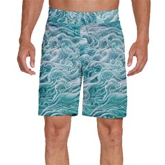 Nature Ocean Waves Men s Beach Shorts