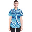 Blue Wave Women s Short Sleeve Shirt View1