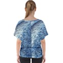 Waves Of The Ocean V-Neck Dolman Drape Top View2