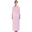 Mimi Pink	 - 	Quarter Sleeve Maxi Dress View1