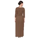 Kobicha Brown	 - 	Quarter Sleeve Maxi Dress View2