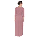 Old Rose	 - 	Quarter Sleeve Maxi Dress View2