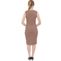Cafe au Lait Brown	 - 	Midi Bodycon Dress View2