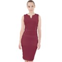 Antique Ruby Red	 - 	Midi Bodycon Dress View1