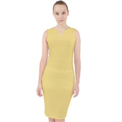 Mellow Yellow	 - 	midi Bodycon Dress