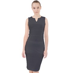 Shadow Grey	 - 	midi Bodycon Dress