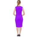 Vivid Violet Purple	 - 	Midi Bodycon Dress View2