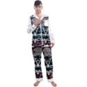 sigaamoda Men s Long Sleeve Satin Pajamas Set View1